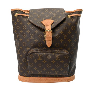 ルイ ヴィトン モノグラム モンスリ GM ブラウン M51135 モノグラムキャンバス レディース バッグ 【中古】【bag】