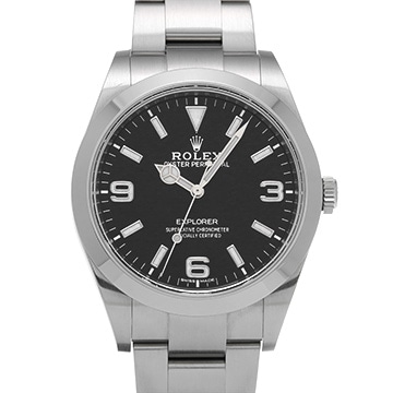 ロレックス エクスプローラー 214270 ブラック メンズ 時計 【中古】【wristwatch】
