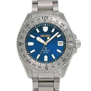 セイコー プロスペックス ランドマスター 30th SBDX059 ブルー メンズ 時計 【中古】【wristwatch】