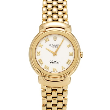 ロレックス チェリーニ 6622/8 ホワイト メンズ 時計 【中古】【wristwatch】