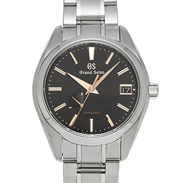 グランドセイコー ヘリテージコレクション スプリングドライブ ブティック限定 SBGA401 ブラック メンズ 時計 【中古】【wristwatch】