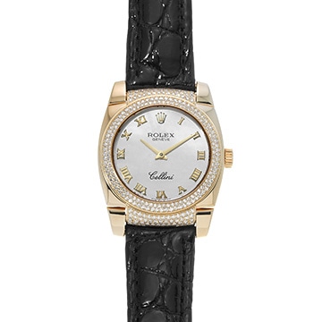 ロレックス チェリーニ 6311/8 ホワイトシェル レディース 時計 【中古】【wristwatch】