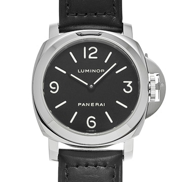 パネライ ルミノール ベース PAM00112 ブラック メンズ 時計 【中古】【wristwatch】
