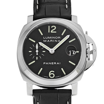 パネライ ルミノールマリーナ PAM00048 ブラック メンズ 時計 【中古】【wristwatch】