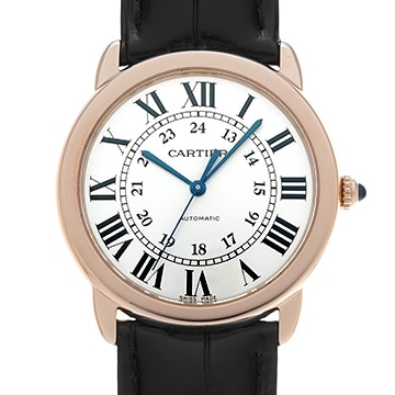 カルティエ ロンド ソロ ドゥ カルティエ W2RN0008 シルバー メンズ 時計 【中古】【wristwatch】
