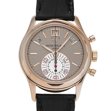 パテック フィリップ アニュアルカレンダー 5960R-001 グレー メンズ 時計 【中古】【wristwatch】