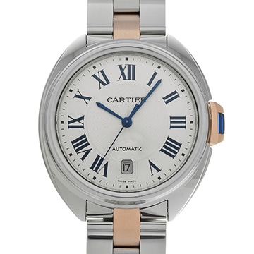 カルティエ クレ ドゥ カルティエ 40MM W2CL0002 シルバー メンズ 時計 【中古】【wristwatch】