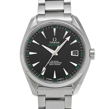 オメガ シーマスター アクアテラ コーアクシャル 231.10.42.21.01.001 ブラック メンズ 時計 【中古】【wristwatch】
