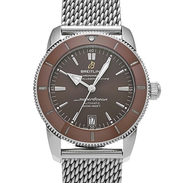 ブライトリング スーパーオーシャン ヘリテージ B20 オートマティック 42 AB201033/Q617/154A ブラウン メンズ 時計 【中古】【wristwatch】