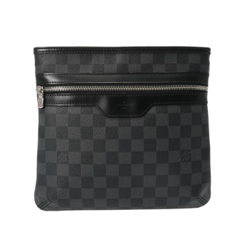 ルイ ヴィトン ダミエグラフィット トマス ブラック N58028 ダミエキャンバス メンズ バッグ 【中古】【bag】
