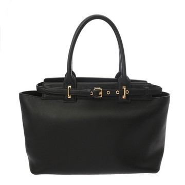 セリーヌ コンティ バッグ ブラック 199873EZJ.38NO サプルグレインドカーフ レディース バッグ 【中古】【bag】