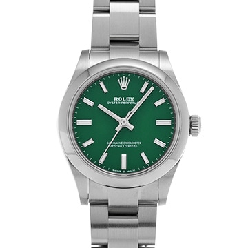 ロレックス オイスターパーペチュアル 31 277200 グリーン ユニセックス 時計 【中古】【wristwatch】