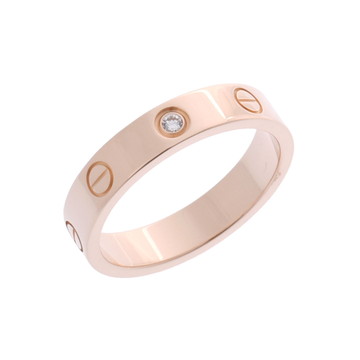 カルティエ ミニラブリング #53 1PD ゴールド K18ピンクゴールド PG レディース ジュエリー 【中古】【jewelry】