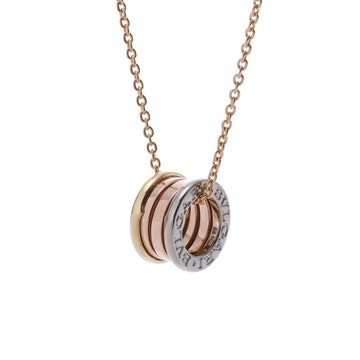 ブルガリ B-ZERO1 パーフェクトミステイク ネックレス ゴールド 352397 K18イエローゴールド YG/K18ピンクゴールド PG/K18ホワイトゴールド WG レディース ジュエリー 【中古】【jewelry】