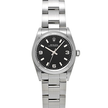 ロレックス オイスターパーペチュアル 67480 ブラック ユニセックス 時計 【中古】【wristwatch】
