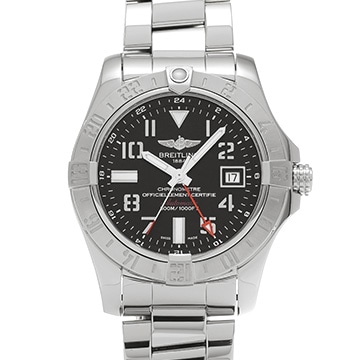 ブライトリング アベンジャー II GMT A3239011/BC34 ブラック メンズ 時計 【中古】【wristwatch】