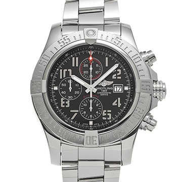 ブライトリング スーパーアベンジャー II A1337111/BC28 ブラック メンズ 時計 【中古】【wristwatch】