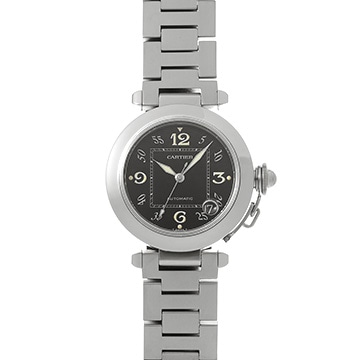 カルティエ パシャC W31043M7 ブラック ユニセックス 時計 【中古】【wristwatch】