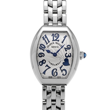 フランクミュラー ハートトゥハート  限定300本 5002SQZC4HBLEU AC シルバー レディース 時計 【中古】【wristwatch】