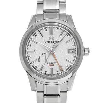 グランドセイコー エレガンスコレクション スプリングドライブ GMT SBGE269 シルバー メンズ 時計 【中古】【wristwatch】