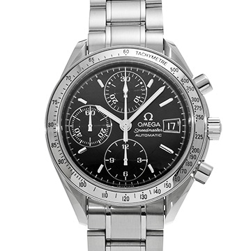 オメガ スピードマスター デイト 3513.50 ブラック メンズ 時計 【中古】【wristwatch】
