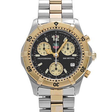 タグ ホイヤー プロフェッショナル 200 CK1120 ブラック メンズ 時計 【中古】【wristwatch】