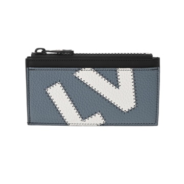 ルイ ヴィトン コインカードホルダー ブルー/ホワイト M81314 トリヨンレザー メンズ 財布 【中古】【purse】