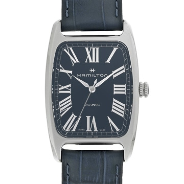 ハミルトン アメリカン クラシック H135190 ブルー メンズ 時計 【中古】【wristwatch】