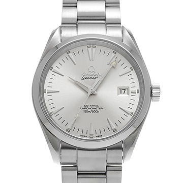 オメガ シーマスター アクアテラ マスターコーアクシャル 2503.30 シルバー メンズ 時計 【中古】【wristwatch】