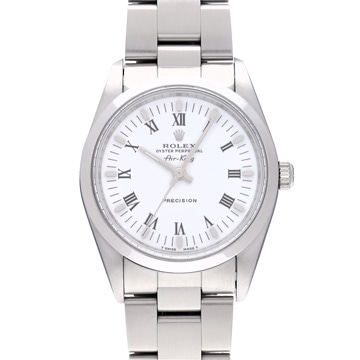 ロレックス エアキング 14000 ホワイト メンズ 時計 【中古】【wristwatch】