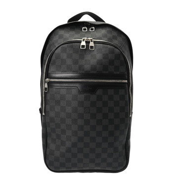 ルイ ヴィトン ダミエグラフィット ミカエル ブラック N58024 ダミエキャンバス レディース バッグ 【中古】【bag】