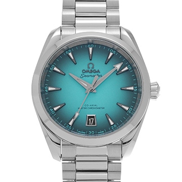 オメガ シーマスター アクアテラ コーアクシャル マスタークロノメーター レディース 220.10.38.20.03.005 ターコイズ レディース 時計 【中古】【wristwatch】