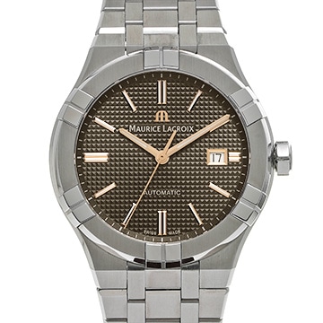 モーリス ラクロア アイコン オートマティック AI6008-SS002-331-1 グレー メンズ 時計 【中古】【wristwatch】