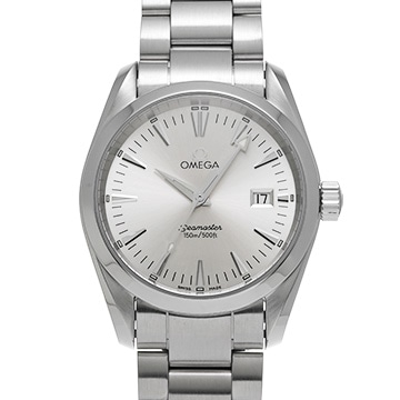 オメガ シーマスター アクアテラ クォーツ 2518.30 シルバー メンズ 時計 【中古】【wristwatch】