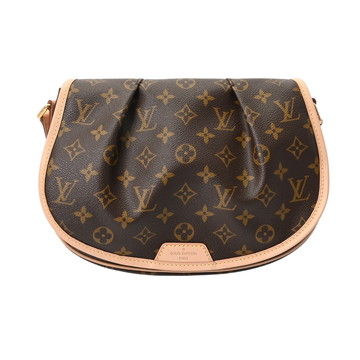 ルイ ヴィトン モノグラム メニルモンタン PM ブラウン M40474 モノグラムキャンバス レディース バッグ 【中古】【bag】