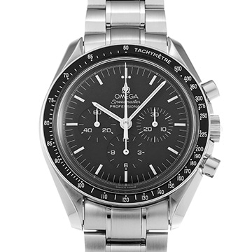 オメガ スピードマスター ムーンウォッチ プロフェッショナル アポロ11号 30th 3560.50 ブラック メンズ 時計 【中古】【wristwatch】