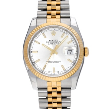 ロレックス デイトジャスト 116233 シルバー メンズ 時計 【中古】【wristwatch】