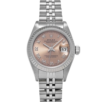 ロレックス デイトジャスト 69174 ピンク レディース 時計 【中古】【wristwatch】