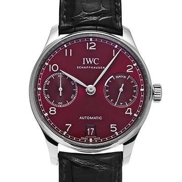 IWC ポルトギーゼ オートマティック IW500714 レッド メンズ 時計 【中古】【wristwatch】