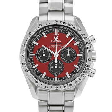 オメガ スピードマスター レジェンド ミハエル・シューマッハ 2005 3506.61 レッド/ブラック メンズ 時計 【中古】【wristwatch】