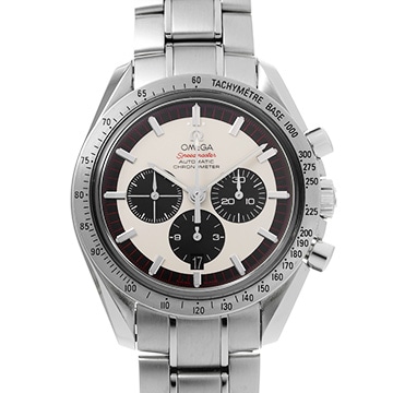 オメガ スピードマスター レジェンド ミハエル・シューマッハ 2004 3559.32 ホワイト/ブラック メンズ 時計 【中古】【wristwatch】