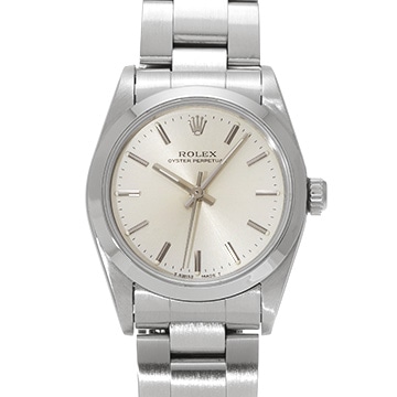 ロレックス オイスターパーペチュアル 67480 シルバー ユニセックス 時計 【中古】【wristwatch】