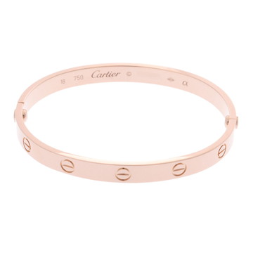 カルティエ ラブブレスレット #18 旧型 ゴールド K18ピンクゴールド PG レディース ジュエリー 【中古】【jewelry】