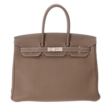 エルメス バーキン 35 エトゥープ トゴ レディース バッグ 【中古】【bag】