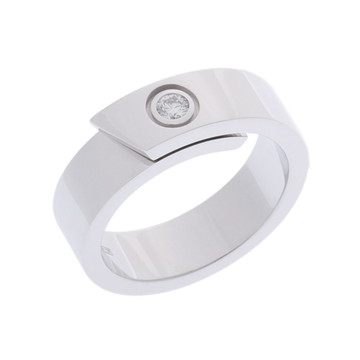 カルティエ アニバーサリーリング 1PD #52 シルバー B4044752 K18ホワイトゴールド WG レディース ジュエリー 【中古】【jewelry】