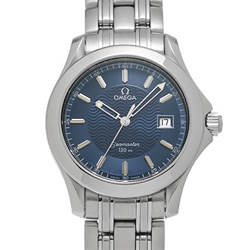 オメガ シーマスター 120 クォーツ 2511.81 ブルー メンズ 時計 【中古】【wristwatch】