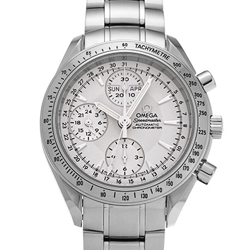 オメガ スピードマスター トリプルカレンダー 3221.30 シルバー メンズ 時計 【中古】【wristwatch】