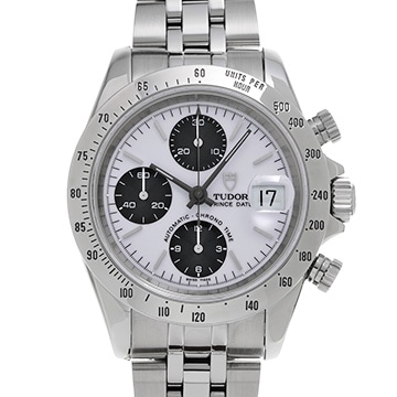 チューダー / チュードル クロノタイム タイガー 79280P ホワイト/ブラック メンズ 時計 【中古】【wristwatch】