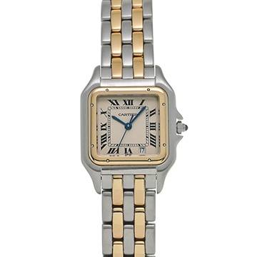 カルティエ パンテール MM 83083242 アイボリー ユニセックス 時計 【中古】【wristwatch】