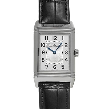 ジャガー ルクルト レベルソ クラシック ミディアム デュエット Q2588422 シルバーグレー/ブラック ユニセックス 時計 【中古】【wristwatch】